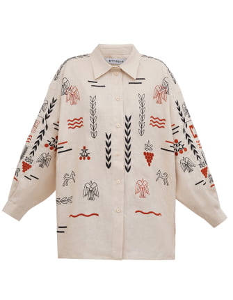 women's blouse gorgany photo